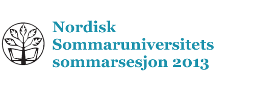 Nordisk Sommaruniversitets sommarsesjon 2013